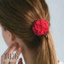 【限定★最大600円クーポン】 ヘアクリップ クリップ 飾り付きクリップ バラ 薔薇 ばら ローズ Rose シンプル 小ぶり 赤 黒 白 レッド ブラック ア...