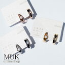 イヤリング ワンタッチイヤリング クリップイヤリング 痛くない 金属アレルギー ニッケルフリー 日本製 madeinjapan メタル 2way ゴールド シルバー ピンクゴールド muk プレゼント ギフト