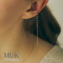 【web限定】10金 イヤーカフ イヤカフ カフイヤリング カフ ジュエリー jewelry レディース チェーン 揺れる 片耳用 華奢 日本製 K10 ゴール...