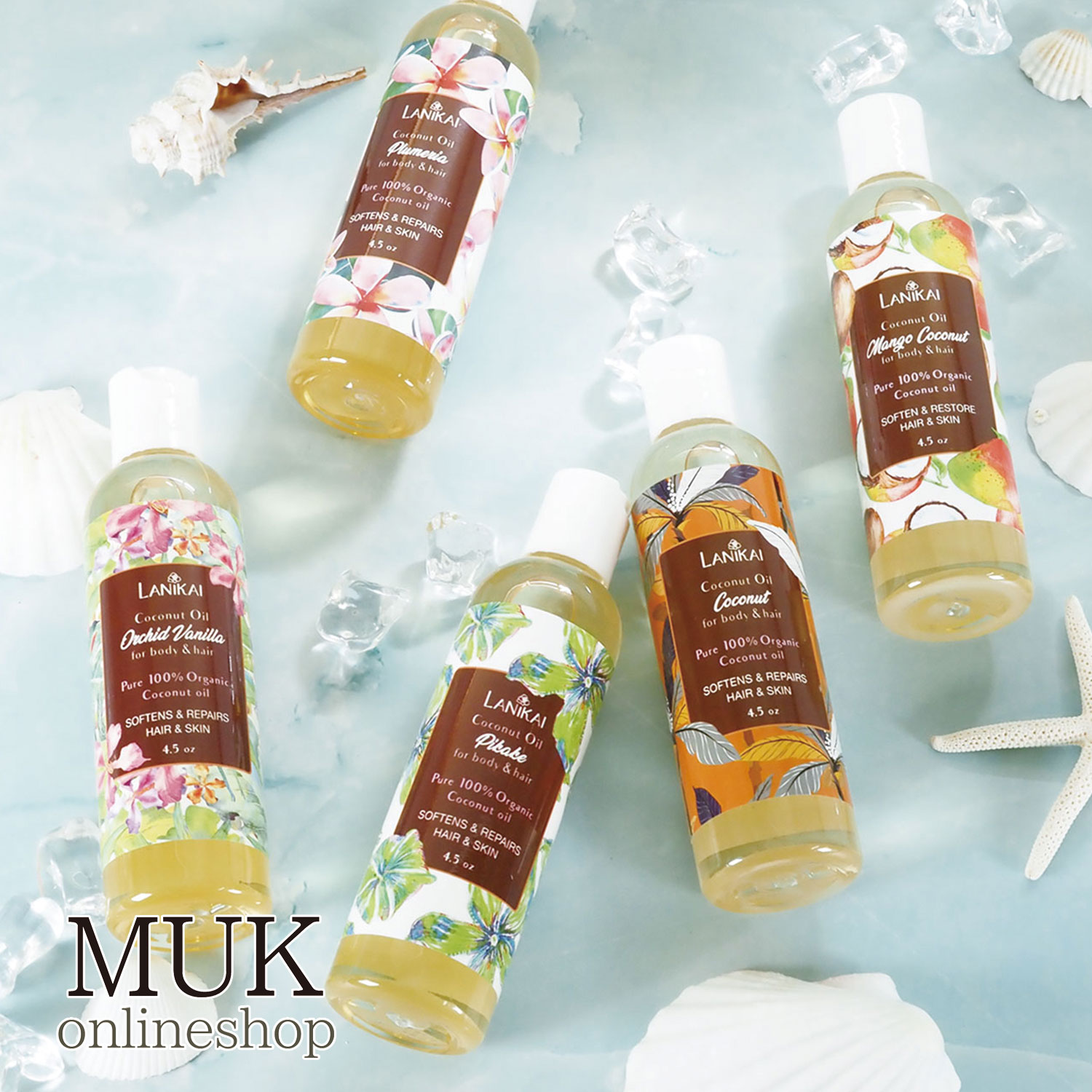 LANIKAI ボディ ヘアオイル ピカケ プルメリア オーキッドバニラ アメリカ ボディ&ヘアオイル クリスマスプレゼント
