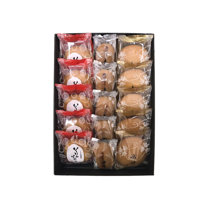 銘菓詰合せ S3-1 _40334【常温便】| 父の日 中元 岸和田祭り だんじり お盆 白餡 黄身餡 小豆 練乳 バター 粒餡 ミルク風味 和菓子 焼き菓子 洋風 ギフト 贈答 土産 御祝 内祝 御供 粗供養 志 帰省 陣中 北前 千石船 米俵 泉州