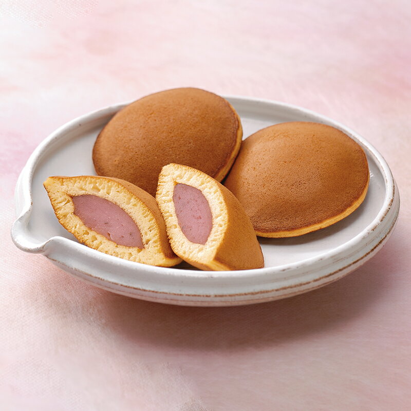 さくらどら焼き（5個入）10613 【常温便】| 菓子 和菓子 洋菓子 大阪 泉州 ギフト 御祝 内祝 贈答品 プレゼント 関西 お土産 おみやげ 土産 大阪土産 手土産 いちごのサムネイル