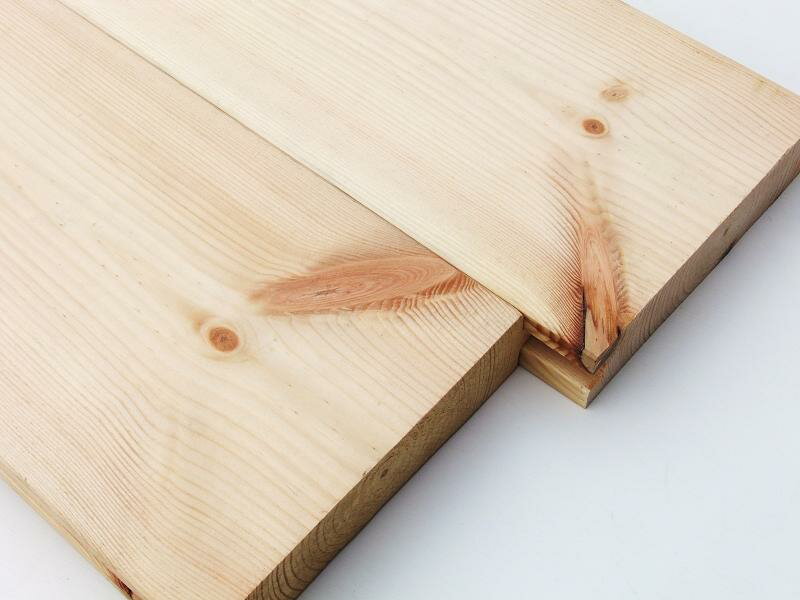 樂天商城 - レッドパイン 無垢 フローリング　1枚物　節有　無塗装　30ミリ厚　138幅品【個人宅配達不可】