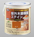 アトムハウスペイント(ウッドデッキ/防虫防腐/塗料)水性ウッドエバープロテクト(ステイン)0.7L チーク