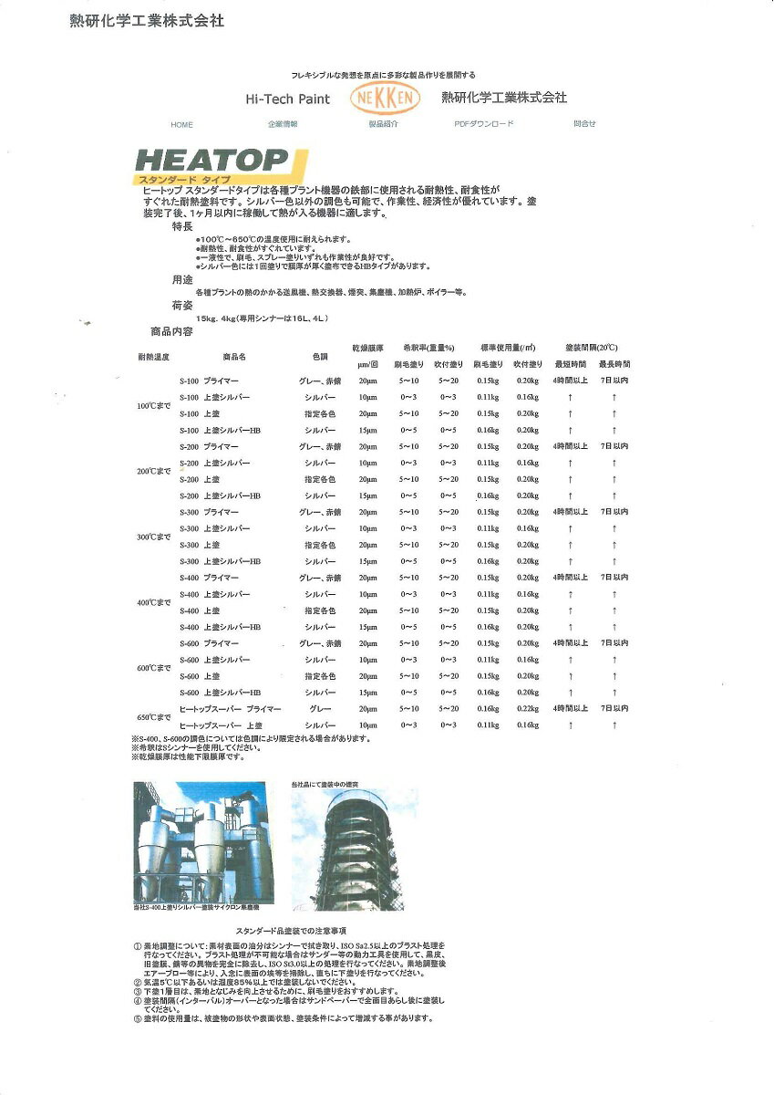 【送料無料】熱研化学工業ヒートップS-200プ...の紹介画像2