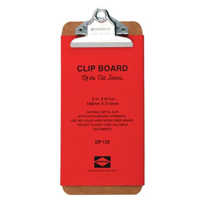 ペンコ クリップボード オールドスクール チェック DP133 クリップホルダー クリップ バインダー おしゃれ かっこいい 文具 タテ 縦 ファイル アメリカ HIGHTIDE ハイタイド