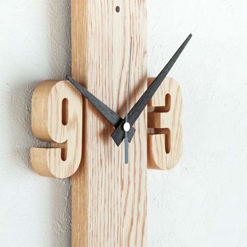 旭川クラフト Arms 工房アームズ Wall Clock ウォールクロック 国産クラフト 木製 ...