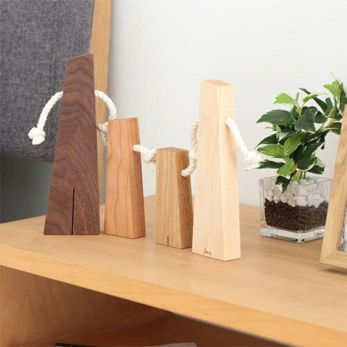 旭川クラフト bau アートクラフトバウ工房 結び 国産クラフト 木製 オブジェ オーク ウォールナット メ..