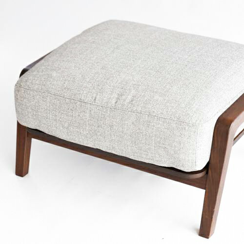 徳島家具 Fuji furniture 冨士ファニチア nagi ナギ スツール 国産家具 無垢 オットマン オーク ウォールナット チェリー 布地 本革