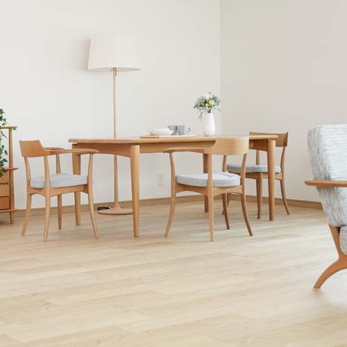 飛騨家具 HIDA 飛騨産業 CRESCENT クレセント アームチェア 張座 国産家具 無垢 アームチェア オーク ウォールナット 布地 合成皮革 本革