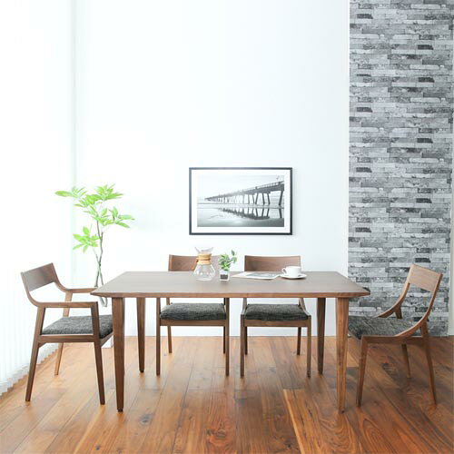 飛騨家具 ibata interior イバタインテリア Humming ハミング ダイニングテーブル 国産家具 無垢 ダイニングテーブル ウォールナット チェリー