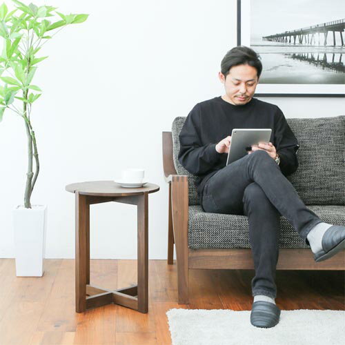 飛騨家具 ibata interior イバタインテリア Humming ハミング サイドテーブル 国産...
