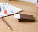 【名刺入れ 木製】旭川クラフト ササキ工芸 縦型カードケース