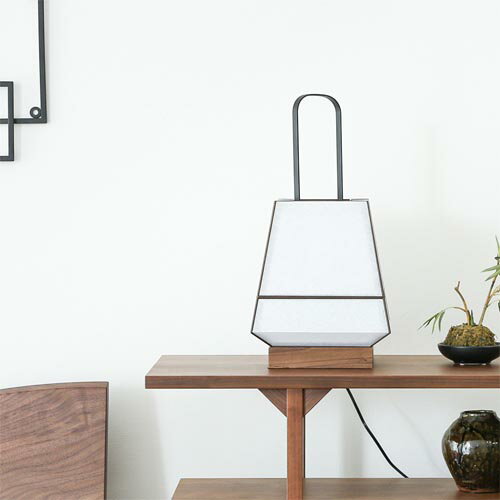 飛騨家具 MOARE モアレ 折々 スタンド 24 国産クラフト 木製 デスクライト ウォールナット