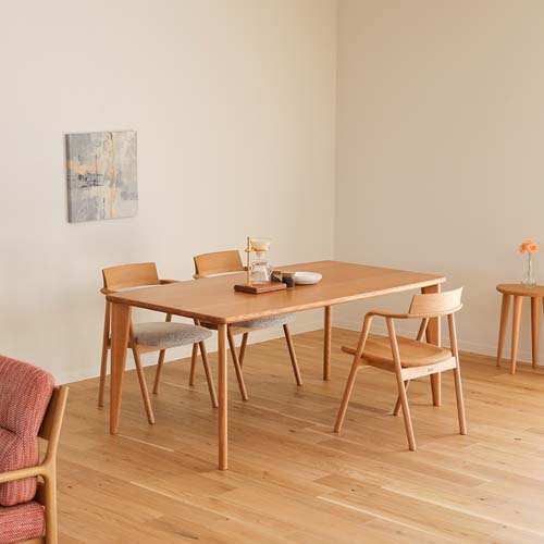 飛騨家具 shirakawa シラカワ chardin シャルダン ダイニングテーブル 国産家具 無垢 ダイニングテーブ..