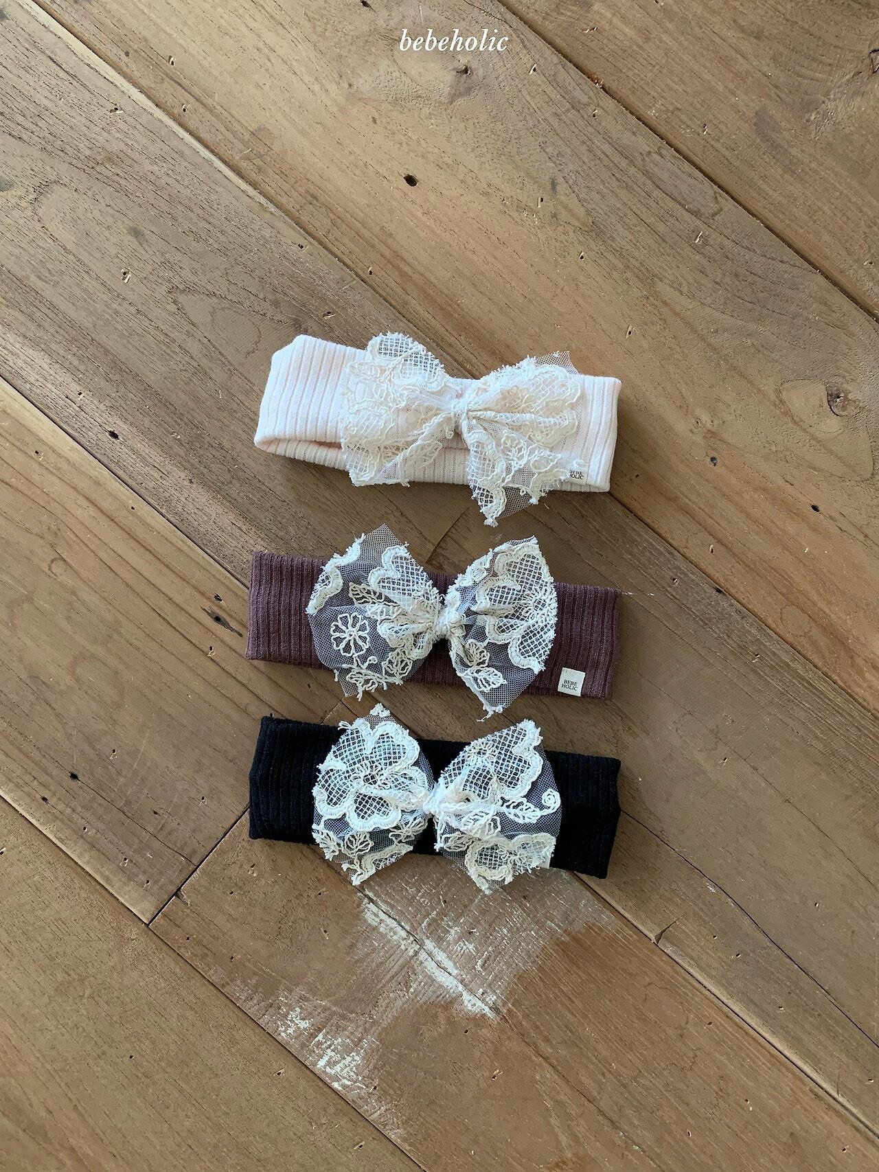 【9/13まで｜最大1,000円OFF】 韓国子供服 アクセサリー 小物 BEBEHOLIC ベベホリック 正規品 Lua Headband FREE 女の子 ベビー キッズ 秋冬 クリーム 出産祝い ギフト 26AW 新作 オーダー会 【予約3-8週間】