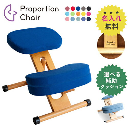 【即納 / 名入れ無料 / 選べる補助クッション】プロポーションチェア バランスチェア 木製 姿勢 CH-88W CH-N889子供 学習チェア 名入れ 宮武 ミヤタケ