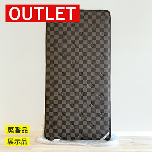 【アウトレット特価!】マットレス サータ S シングル ポケットコイル スプリング 並行配列 硬め Serta OUTLET 処分品 中古