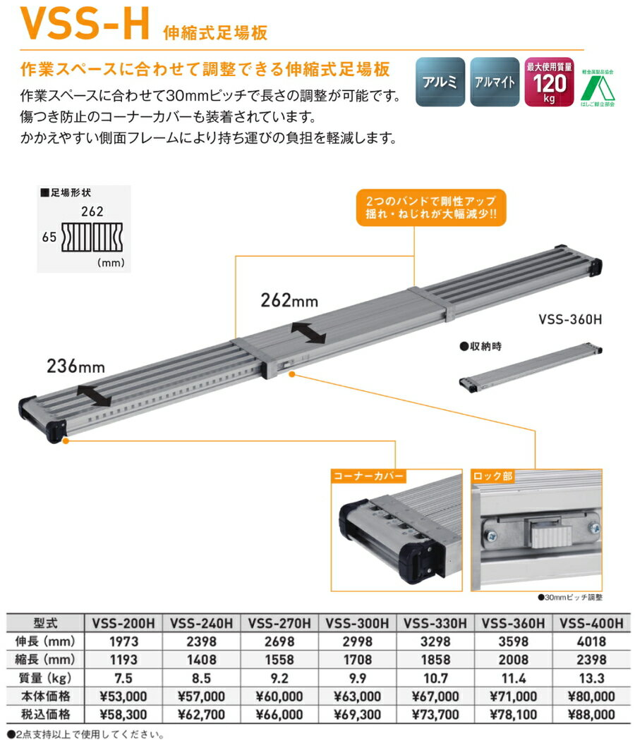 ALINCO (���륤��) ���̼�­���� VSS-200H / VSS-240H / VSS-270H / VSS-300H / VSS-330H / VSS-360H / VSS-400H ­���� ����� ����
