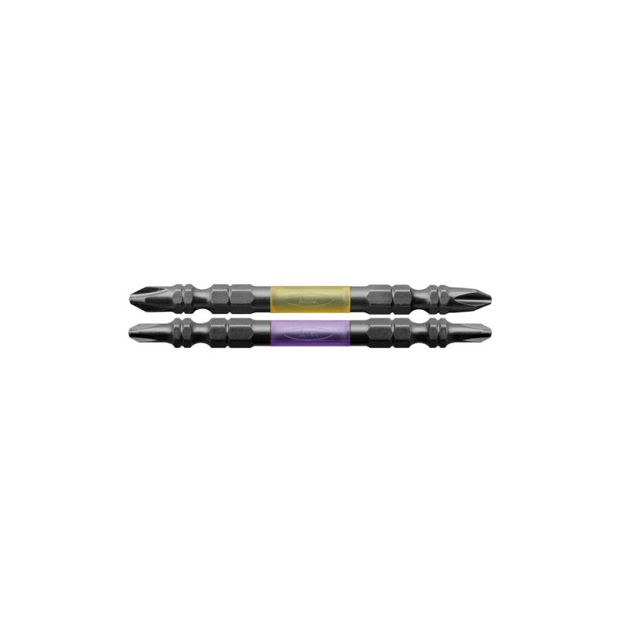 Rakuten - 【まとめ買いで2000円OFF】 ANEX アネックス 黒龍靭ビット ペア ABRP-2065 ABRP-2085 ABRP-2110 +2 65mm 85mm 110mm スリム タフ 2本組 40V インパクト対応 マグネット付 6.35mm 六角軸 日本製 ドライバービット 電動ドライバー DIY 現場 作業 工具