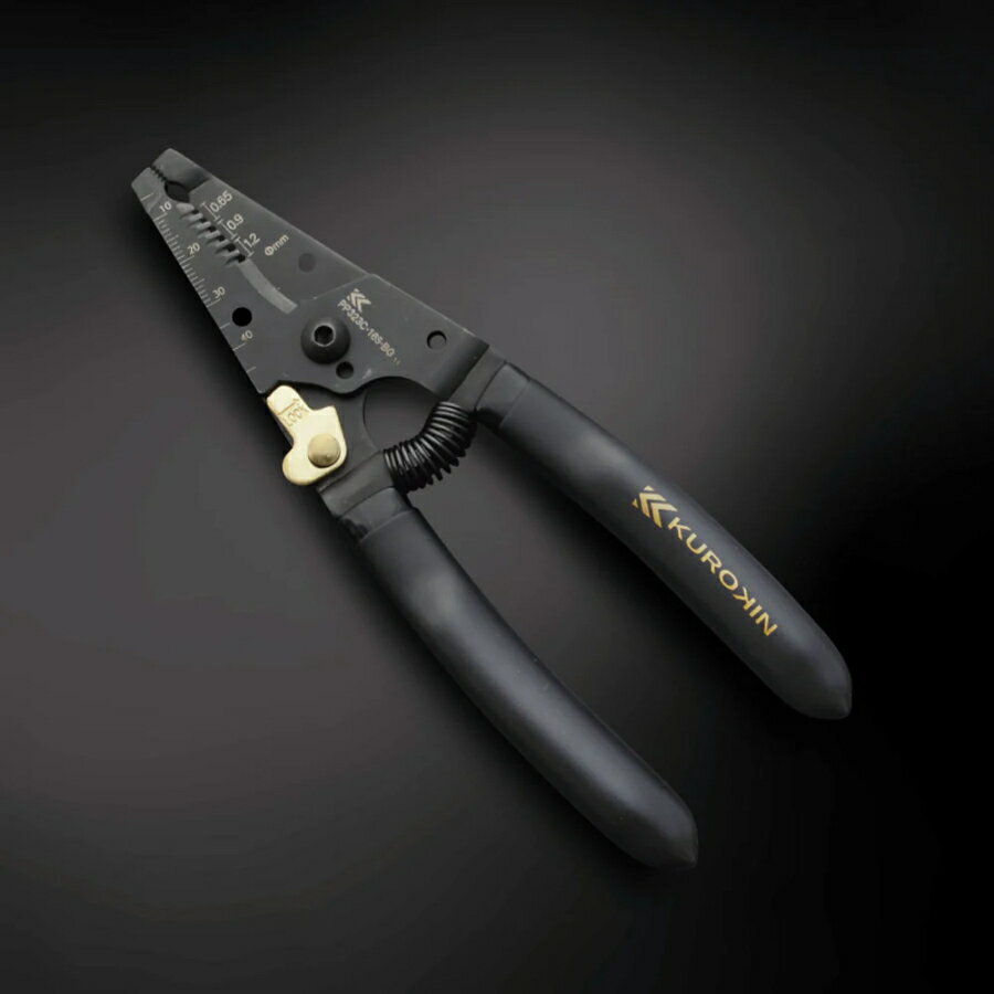 【まとめ買いで最大2000円引き】 フジ矢 黒金 ワイヤーストリッパC型 PP323C-165-BG ワイヤーストリッパ― 電線剥き 消防設備向けストリッパ FUJIYA KUROKIN