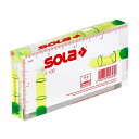 SOLA (ソラ) コンパクトアクリル水平器 R100 コンパクトレベル アクリルレベル 1622142