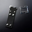 【まとめ買い割引きあり】 WORKERZ EXIT 連結吊下げパーツ1本 EXT-RP01BK フェイクレザー メタルプレート 連結金具 の組み合わせ 高儀 × NEXTWORKERZ