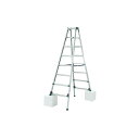 Pica (ピカ) 伸縮長尺脚立 8尺 / 2.4m KS-240A 四脚アジャスト式 かるノビ SCL-240A相当品 Pica