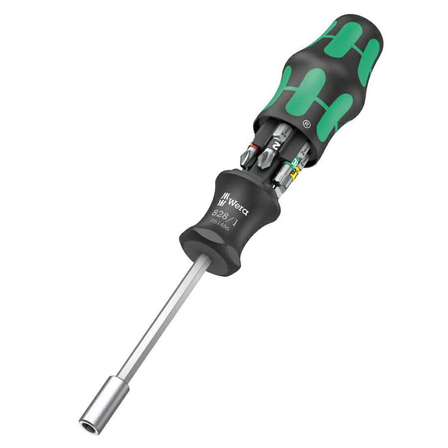 Rakuten - 【在庫処分特価】 Wera Kraftform Kompakt 27 Set 1｜ビットマガジン内蔵ドライバー｜BiTorsionビット6本収納