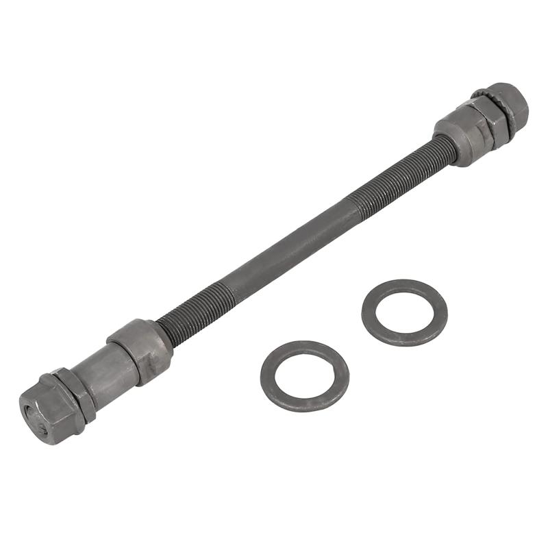 9.5mmホイールハブアクスルリアアクスル ソリッドシャフト B自転車用 ブラック 1個入り