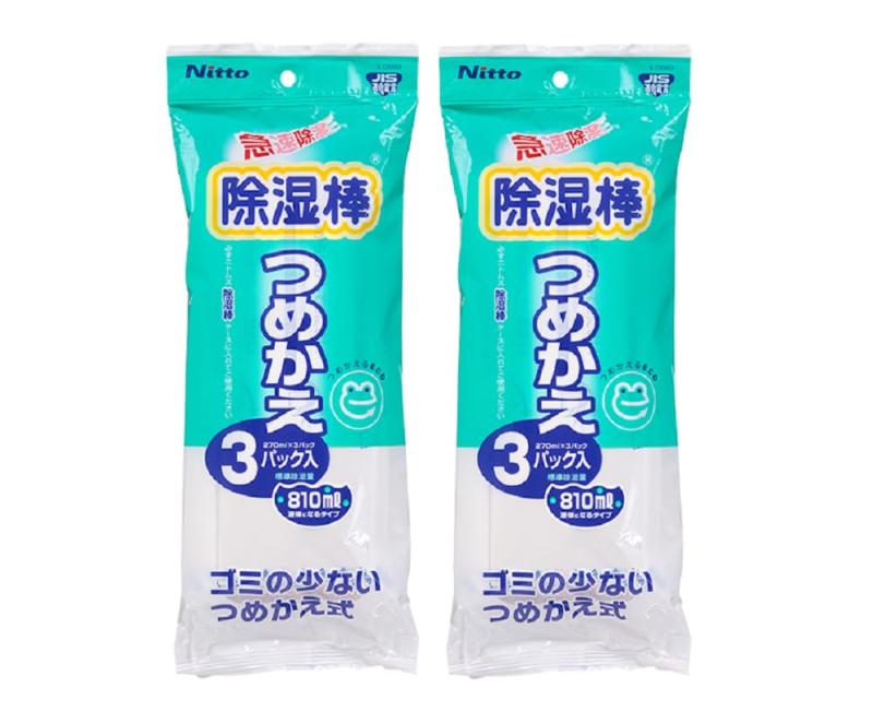 乐天商城 - ニトムズ 除湿棒詰替3P 2個パック