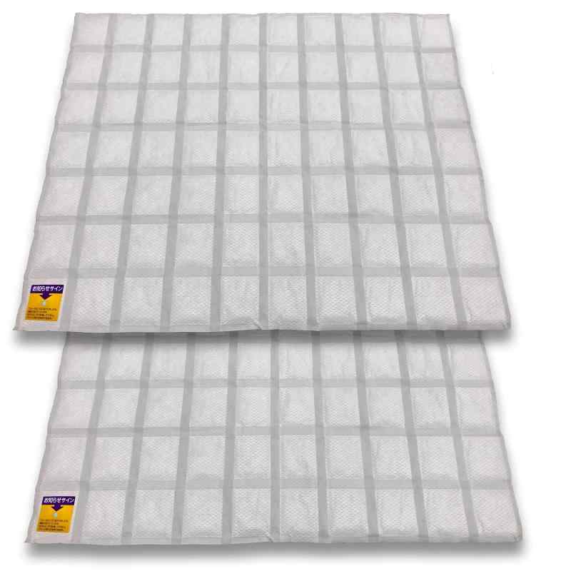 ベーシックスタンダード シリカゲル 乾燥剤 シートタイプ 切って使える コマ仕切り仕様 W49×D39(cm)× 2枚セット (窓 結露対策 除湿 調湿 カメラ 機器の管理にも)