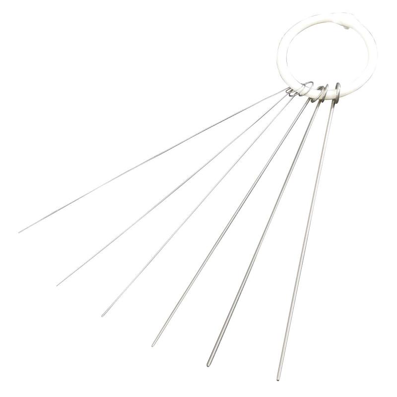 ホーザン(OZAN) ノズル掃除針セット 線径:φ0.2mm/φ0.3mm/φ0.4mm/φ0.6mm/φ0.8mm/φ1.0mm G-5 ノズル孔な..