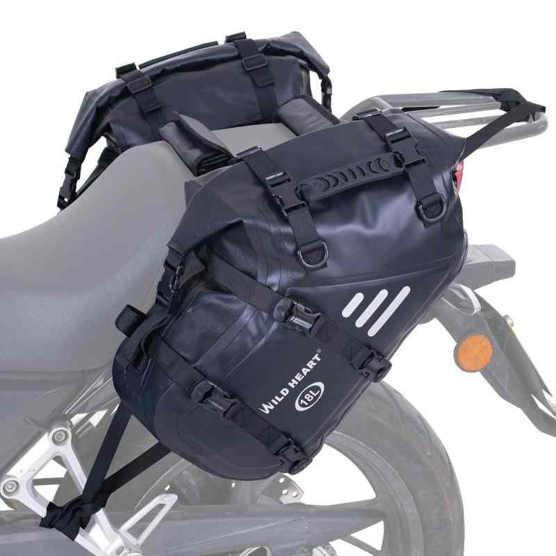 オートバイ サドルバッグ 防水 36L (18L*2) オートバイ サイド サドルバッグ パニエ バッグ トランク ..