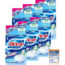 ブルーレットおくだけ つめ替用 ブルージャスミン 25g×6個(おまけ付き)まとめ買い 防汚コート効果 ライトブルーの水 流すたびに汚れを落とす