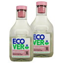 【まとめ買い】EVER(エコベール) エコベール おしゃれ着洗剤 本体 ウォーターリリーの香り 750ml×2個 液体洗剤 ecover デリケートウォッシュ 肌に優しい 植物由来 海外 赤ちゃん laundry 日用品