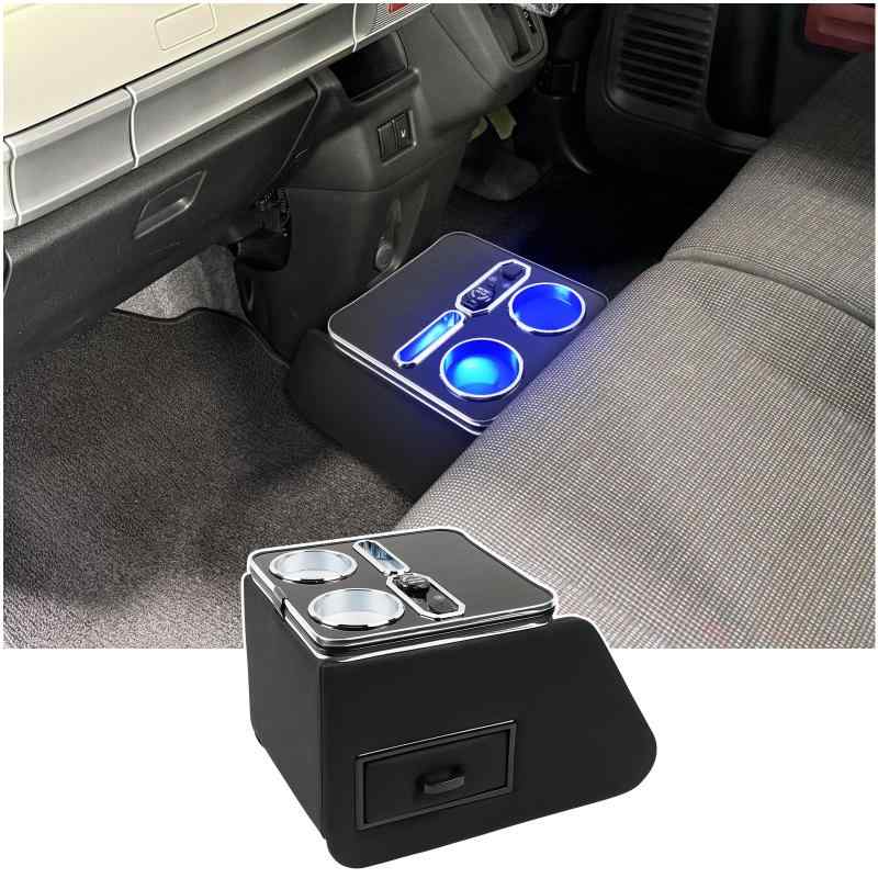 Rakuten - コンソールボックス スペーシア MK54S MK94S アームレスト センターコンソール スペーシアカスタム ギア 専用設計 ドリンクホルダー 7色変換 Type-C QC3.0 USBポート付き 小物収納 内装パーツ 2023年