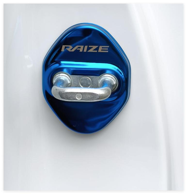 トヨタ ライズ ストライカー カバー ドアロック カバー メッキ アクセサリー 内装 パーツ 鏡面ステンレ..