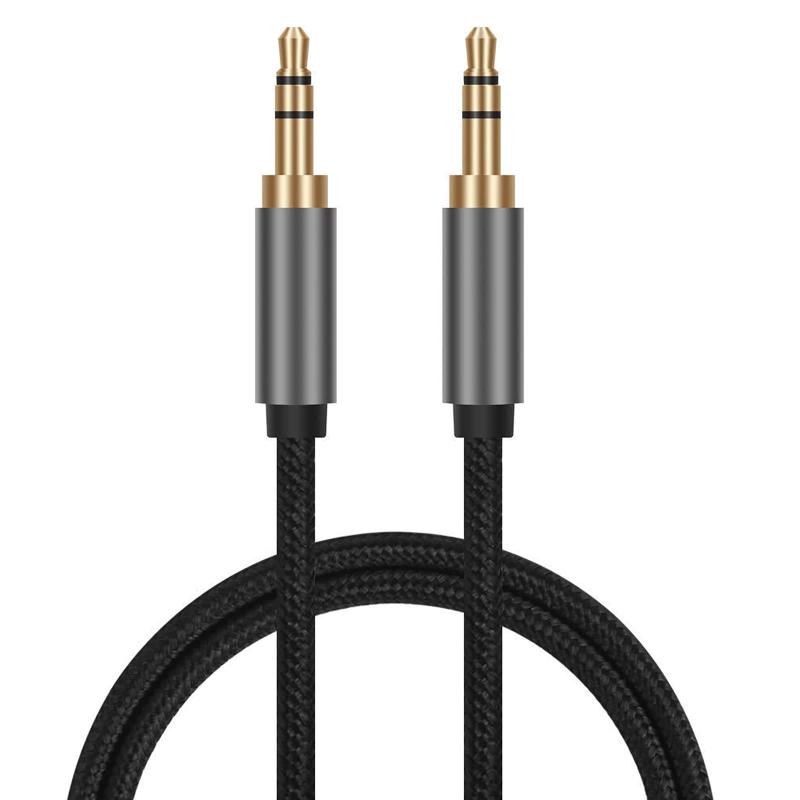 3.5mm オーディオケーブル L型 イヤホン ケーブル (1.5m)（公対公） AUXケーブル ヘッドホン ケーブル ヘッドホン、iPod、iPhone、iPad、computer 、 ホームステレオ、カーステレオなどAUX機器対応
