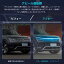 LEDテープライト アイスブルー LEDテープ 車 12V イルミネーション グリルランプ デイライト 極薄型 防水 シリコン LEDライト 取付簡単 汎用品 180CM