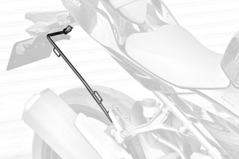 Rakuten - キジマ(Kijima) バイクパーツ サイドバッグサポート スチール製 ニンジャ250/ニンジャ400('18-) 左右セット ブラック210-4771