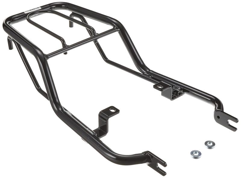 キジマ(Kiji) スーパーカブ110('18-) クロスカブ110('18-) カブPRO110('18-) バイクパーツ リアキャリア ラック スチール製 ダブルシート用 ブラック 210-2681