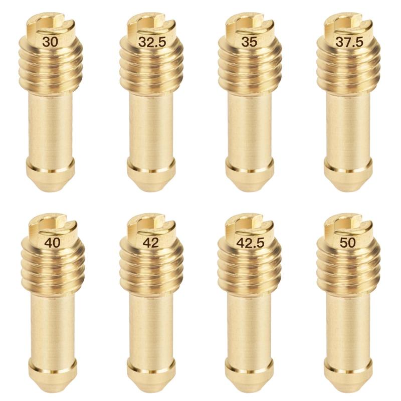 パイロットジェット ミクニ/大 （14X5-B) #30#32.5#35#37.5#40#42#42.5#50 パイロットジェット8個セッ..