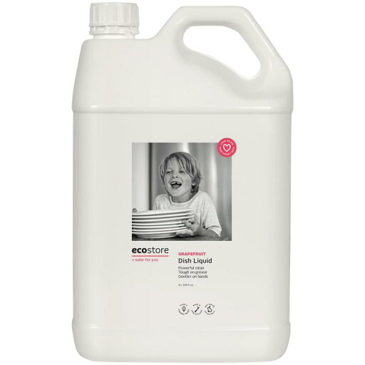 ecostore(エコストア) ディッシュウォッシュ リキッド 【グレープフルーツ】 5L 食器用洗剤 食器 洗剤 植物由来 肌にやさしい 大容量 詰め替え ecostore(エコストア) ディッシュウォッシュ リキッド 【グレープフルーツ】 5L 食器用洗剤 食器 洗剤 植物由来 肌にやさしい 大容量 詰め替え