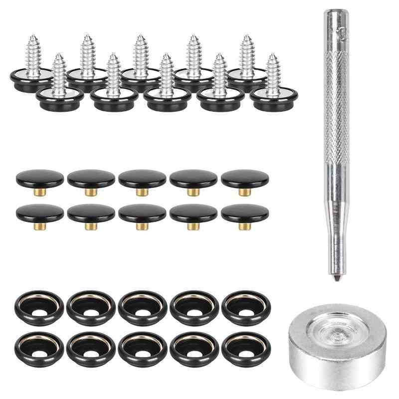 スナップビス マットストッパー フロアマット ステップマット エントランスマット 固定用 ズレ防止 ア..