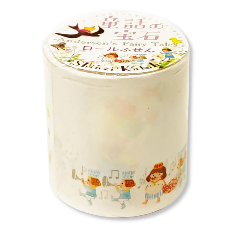 Rakuten - シール堂 日本製 ロール 付箋 童話の宝石 アンデルセン 6柄 45×60mm 80シート Shinzi Katoh ks-rf-10016