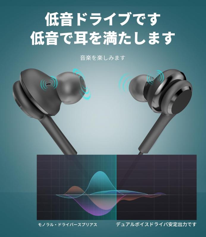 3.5mmインナーイヤー型オンラインイヤホンPhone（2パック）ゲーミングマイク付き有線Earphones ノイズキャンセリングAUXヘッドホンパソコン用スマホ用テレビ用対応Macbook 対応Sony ーXperia 10 I multibox-10167979 どしろショップ サンプル画像3