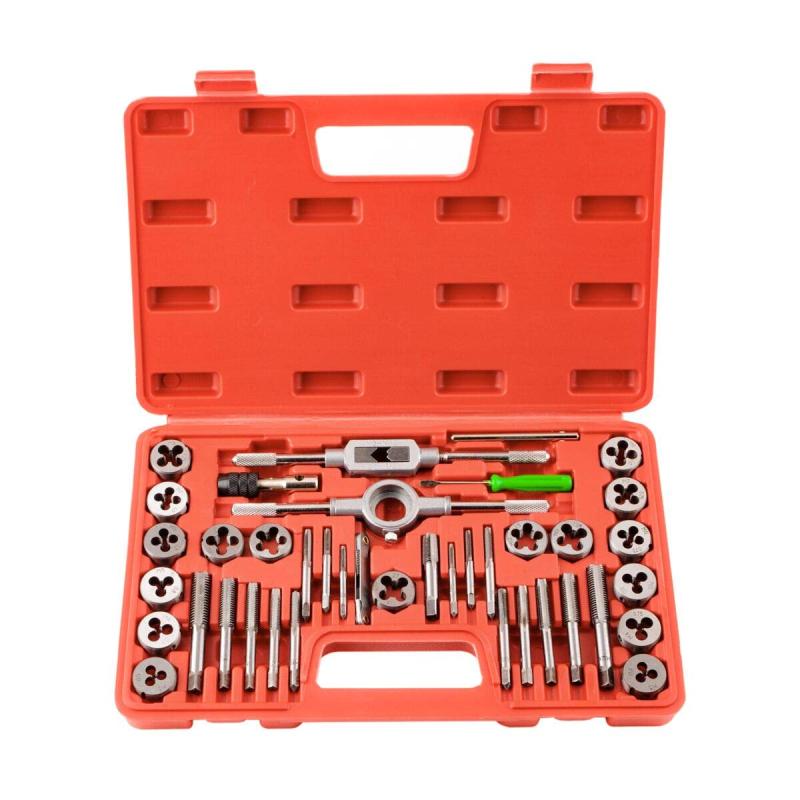 樂天商城 - タップダイスセット 40PCS ネジ山 ネジ穴 修正 ネジ山補修キット
