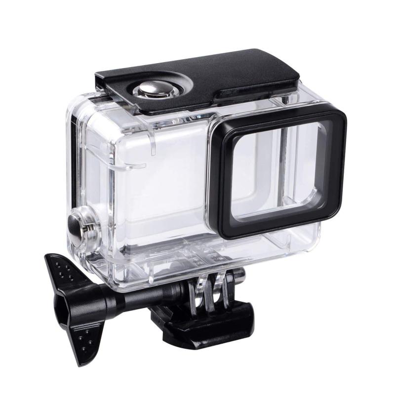 For Hero 7 Black/Hero 6/Hero 5用の防水防塵保護ケース[撮影フォグ化防止保護、HDガラスレンズ]防水ハウジングケース|水深45m水中撮影用.
