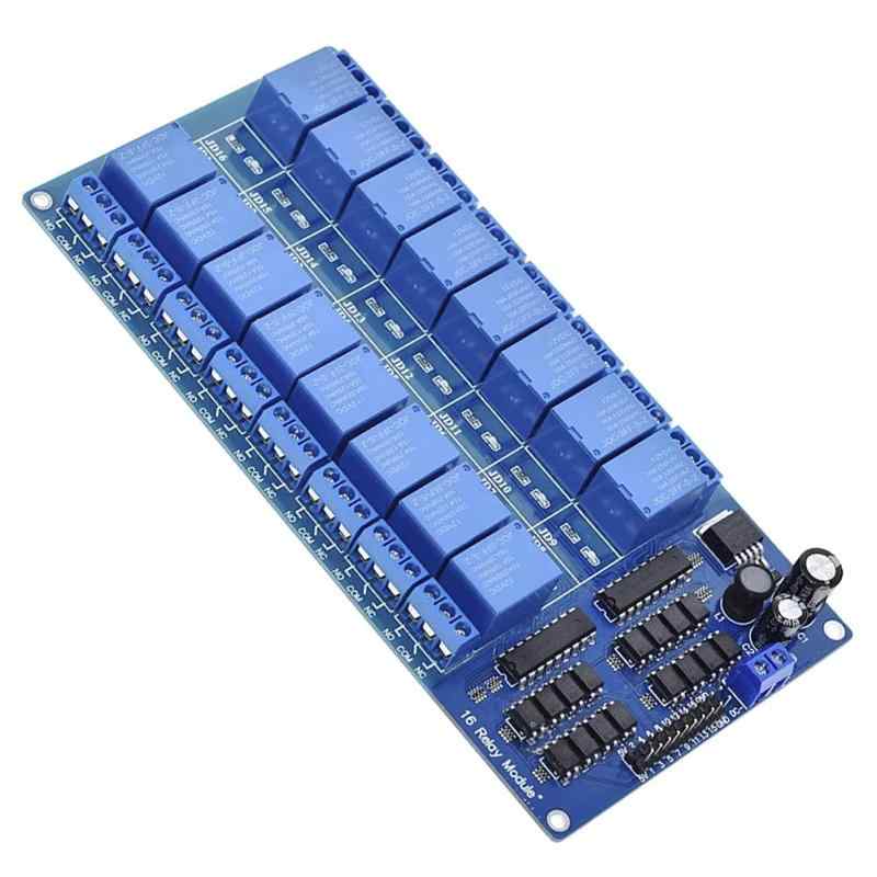 乐天商城 - 16チャンネル 12V リレーモジュール ドライバボード インターフェース 制御ボード フォトカプラ保護付き Arduino 51 AVR ARM PIC用